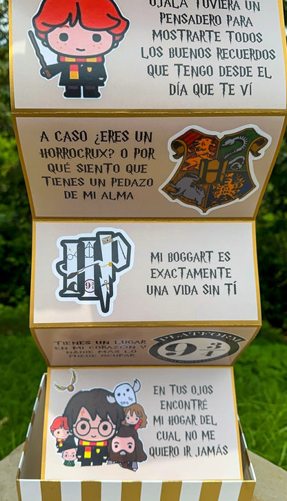 Caja Harry Potter personalizada