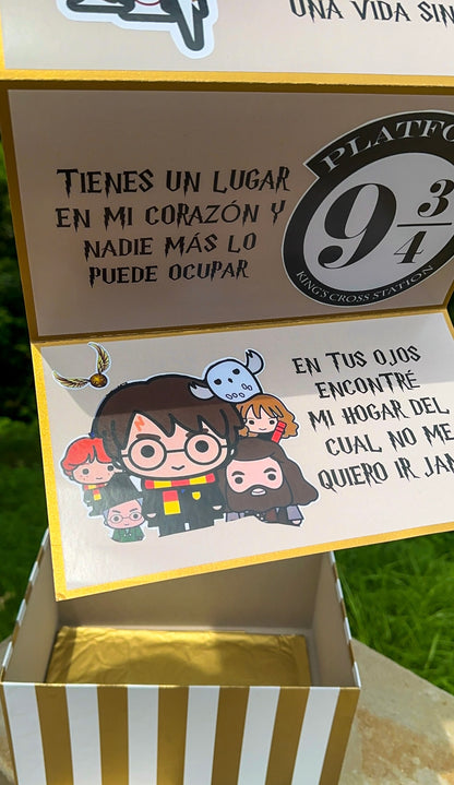 Caja Harry Potter personalizada