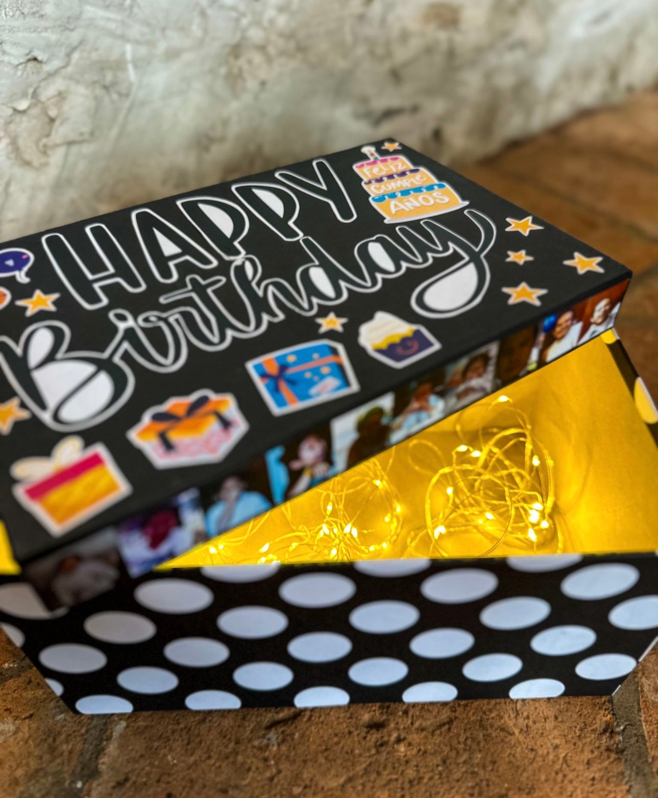 Caja HBD personalizada